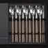 [HEMO] Palillos de cuchara Venezia, juego marrón de 5 (BK) _ Acero inoxidable reutilizable, Cuchara de palillo coreano _ Hecho en COREA